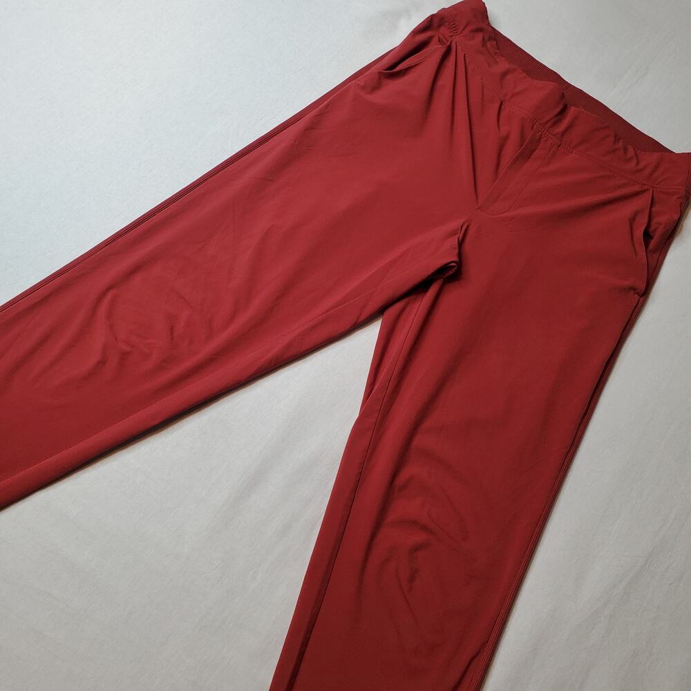 Athleta Women's Size 4 Brooklyn Ankle Pant Lightweight Red 198671